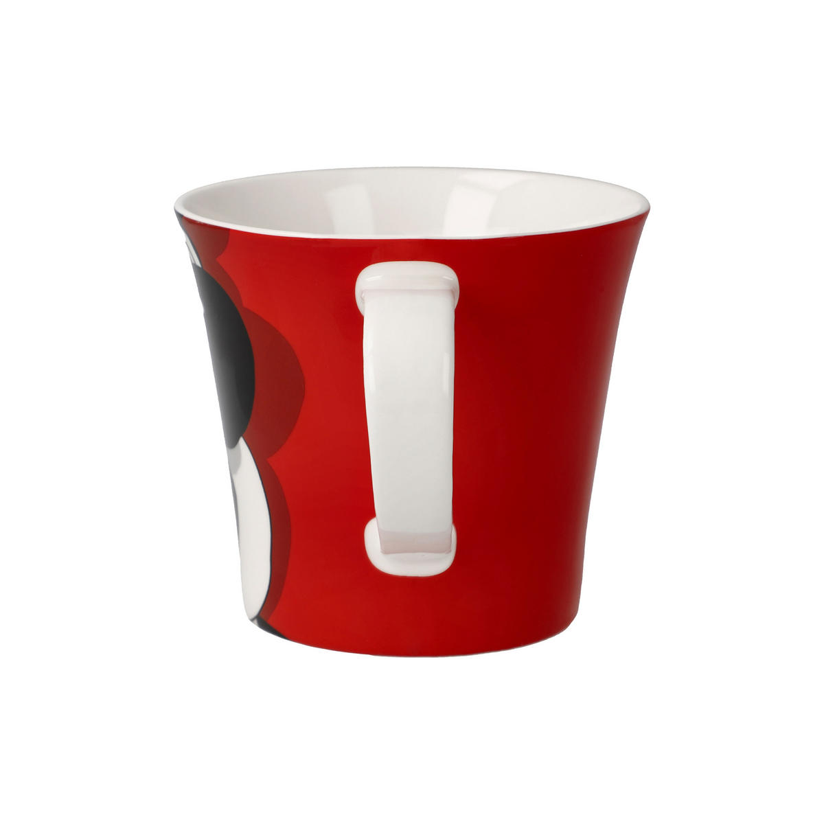 TEETASSE Häfner Maus, Fine Bone China, Rot, 350 ml - Rot, Keramik (0.35L) - Goebel