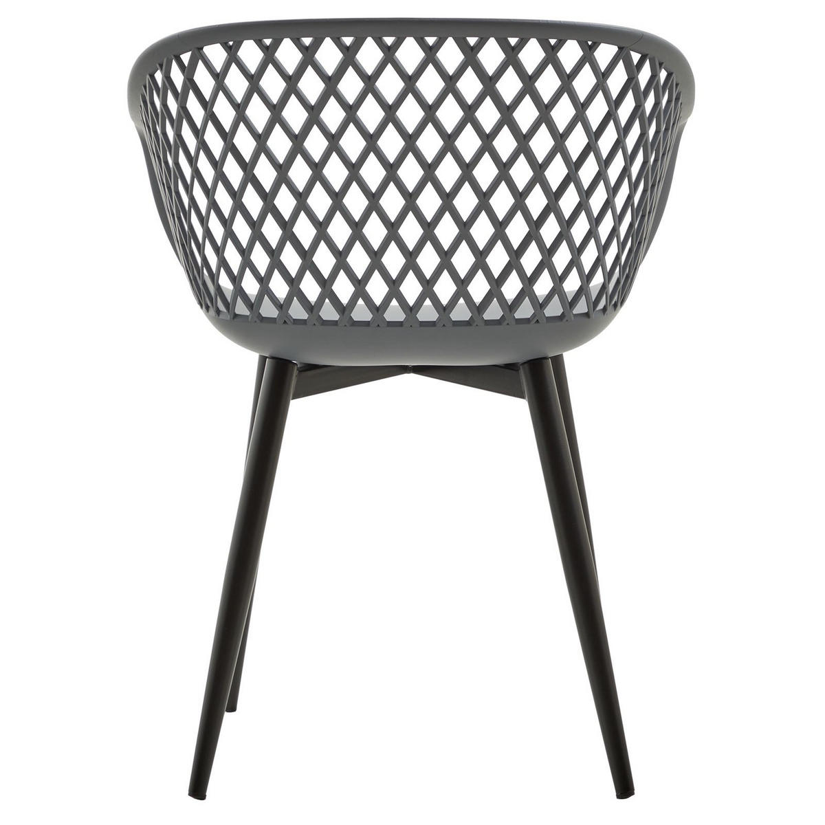 ESSZIMMERSTUHL MEDEIRA 4ER-SET - Anthrazit, Textil (61/80/57cm) - IDIMEX