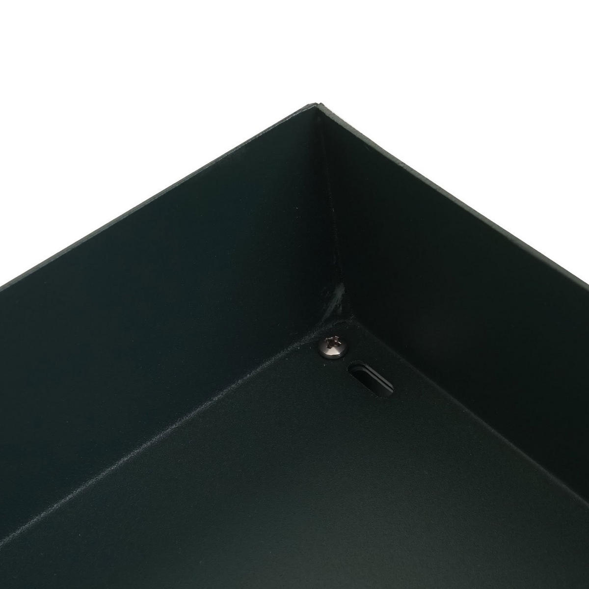 MÄHROBOTER-GARAGE mit Pflanzkasten 37x60x70cm Metall Grün - Grün, Metall (60/37/70cm) - PROREGAL