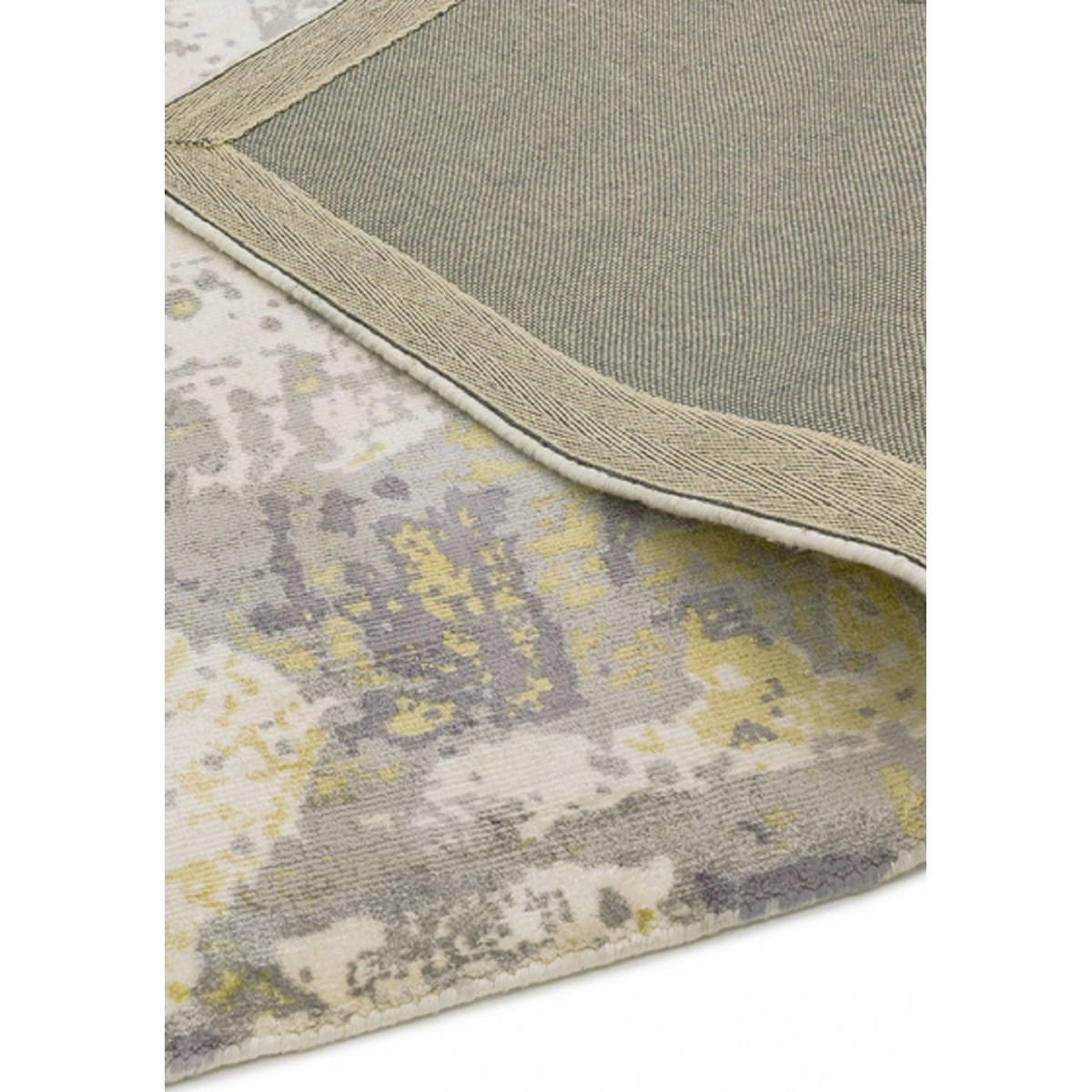 TEPPICH Moderner handgefertigter für Wohn- und Schlafzimmer von BYGAT Gold 120 x 170 cm - Gelb, Textil (120/170cm) - Novatrend
