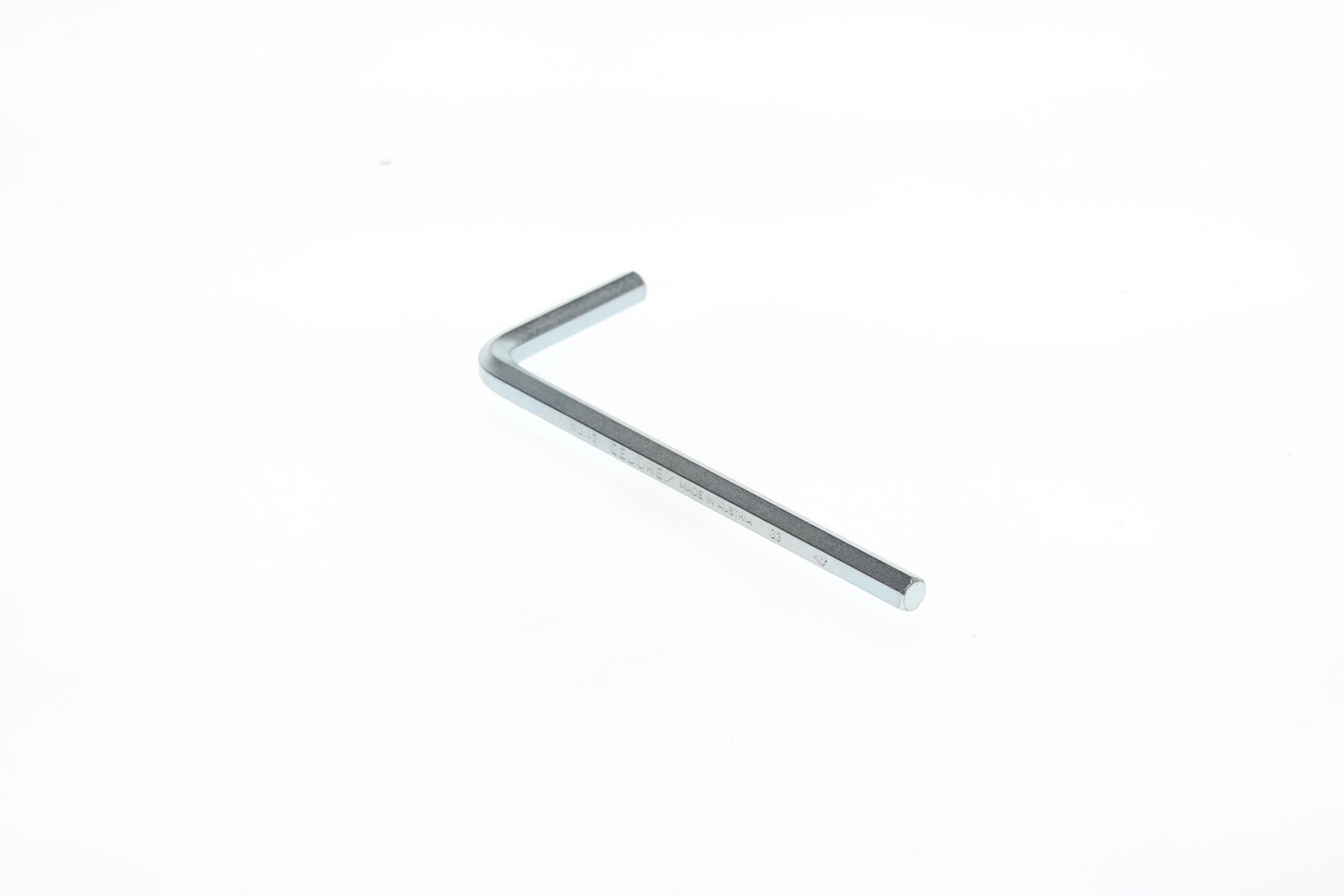 42 4 WINKELSCHRAUBENDREHER, INNEN-6-KANT 4 MM - Multicolor, Kunststoff/Metall (11/24cm) - Gedore