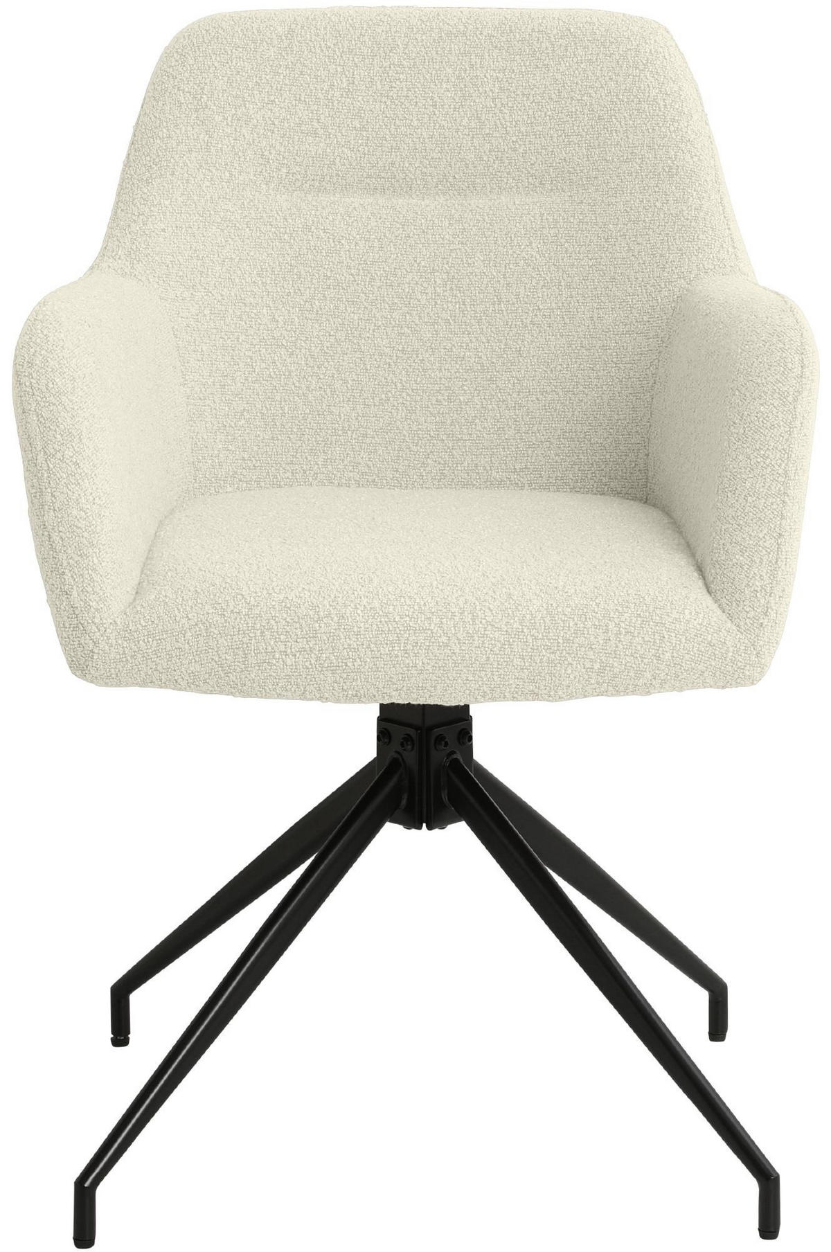 ESSZIMMERSTUHL Merlinda 85x58x60 cm creme - Creme, Textil (58/85/60cm) - furnicato