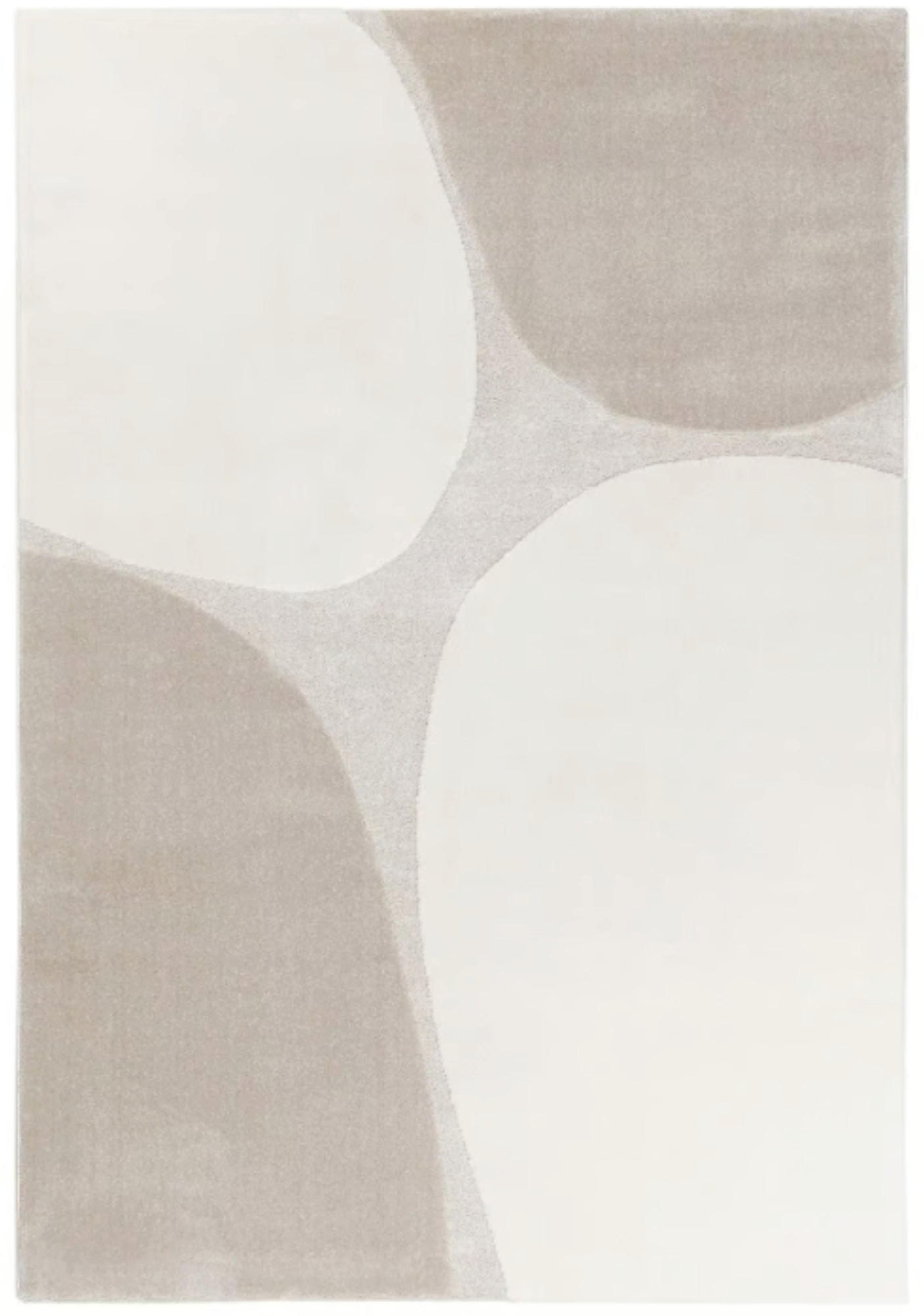 TEPPICH modern Flachgewebe BLANCO Beige 160 x 230 cm - Beige, Textil (160/230cm) - Novatrend
