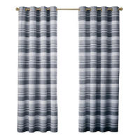 ÖSENVORHANG Morocco blickdicht 2er-Set, 167/228 cm - Hellgrau, Textil (167/228cm) - Homescapes