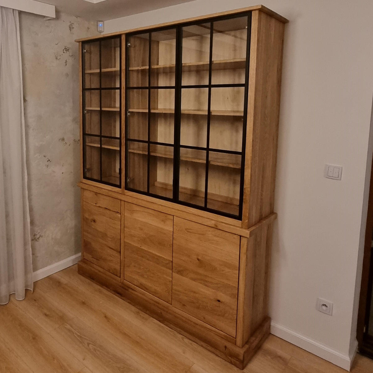 ANRICHTE aus Massivholz zum Esszimmer MARINO - Eichefarben, Holz (170/220/45cm) - Rawood Furniture