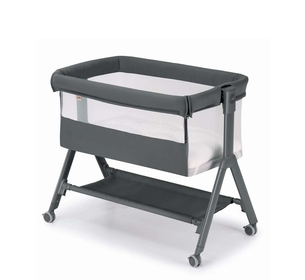 BABY-BEISTELLBETT Sempreconte Air - Grau, Kunststoff (165/945cm) - Cam il Mondo del Bambino S.p.A.