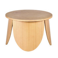 COUCHTISCH Vivially Eichenholzoptik Ø 60 cm - Eichefarben, Holzwerkstoff (60/60/40cm) - Selsey
