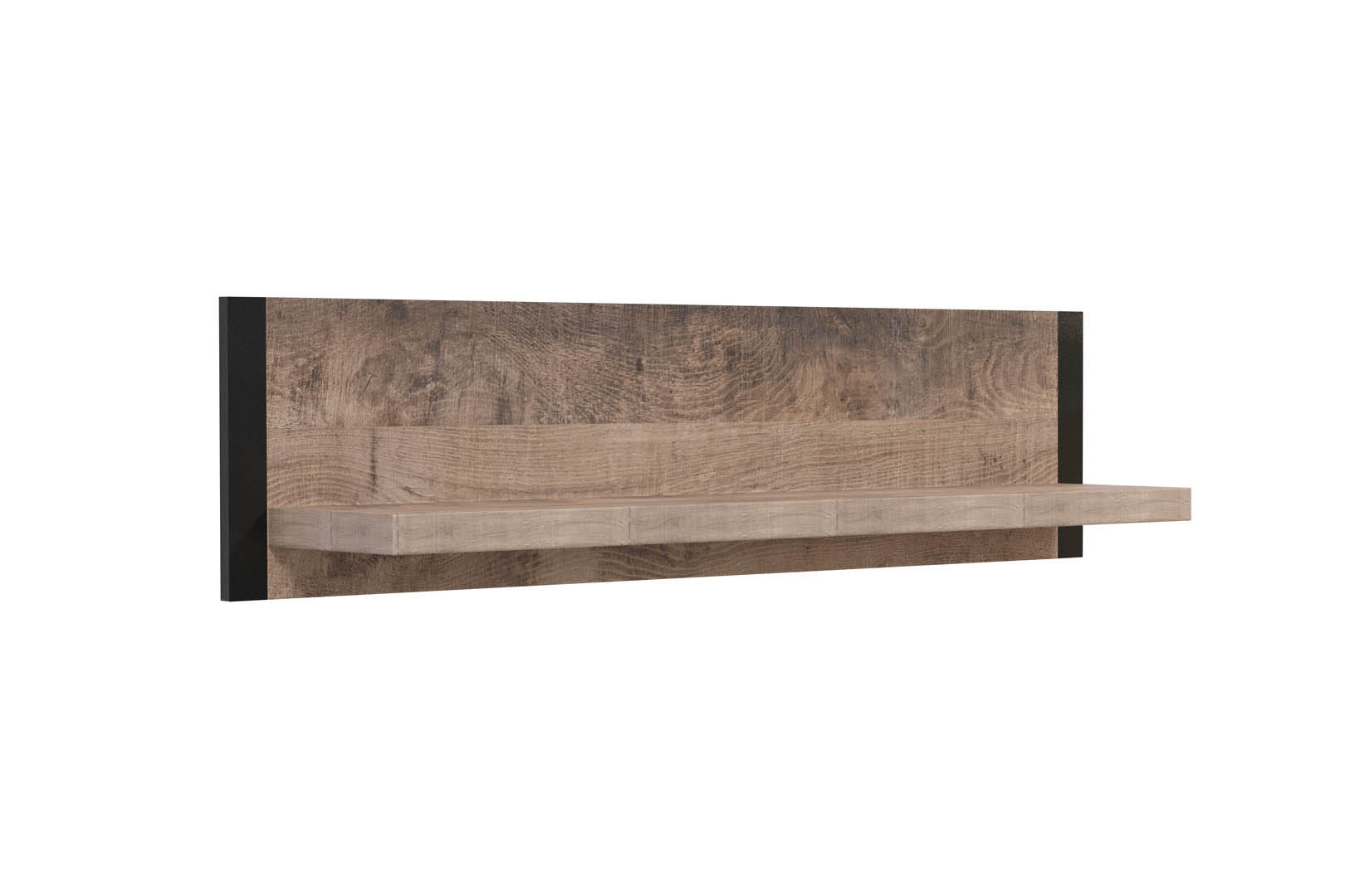 ebuy24 Wandregal Eiche 110x28x23 cm