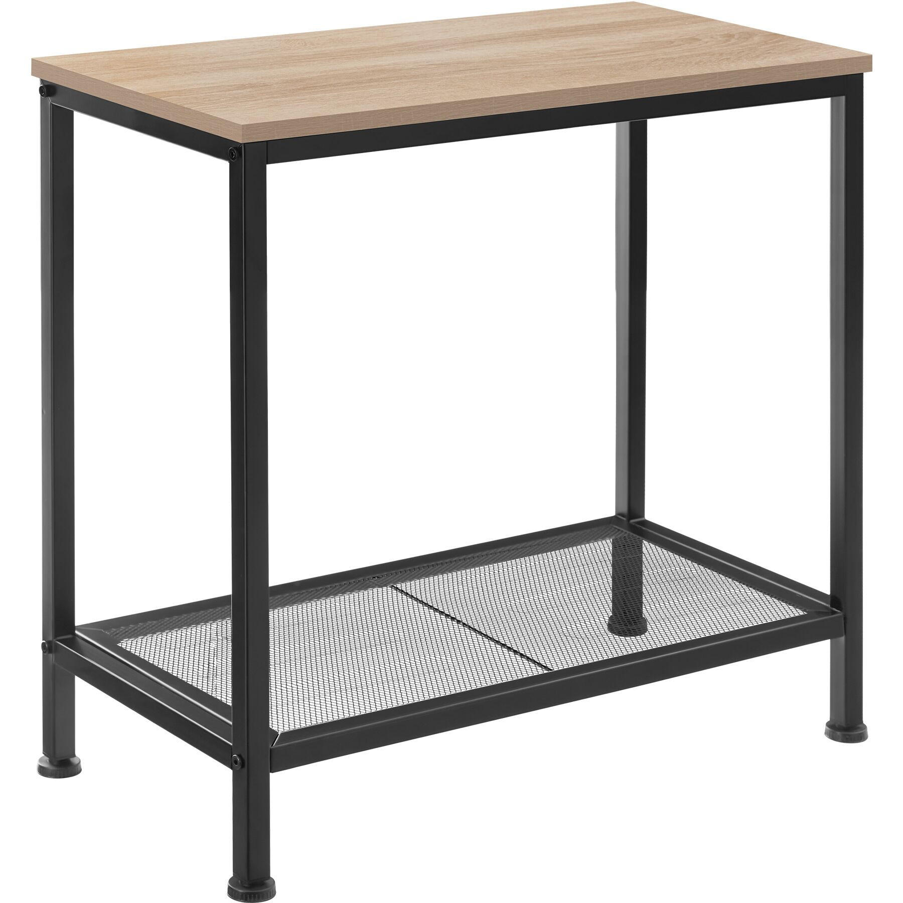 BEISTELLTISCH Filton,60 x 30,5 x 60,5 cm,Industrial Holz hell, Eiche Sonoma - Naturfarben, Holz (60/30.5/60.5cm) - tectake