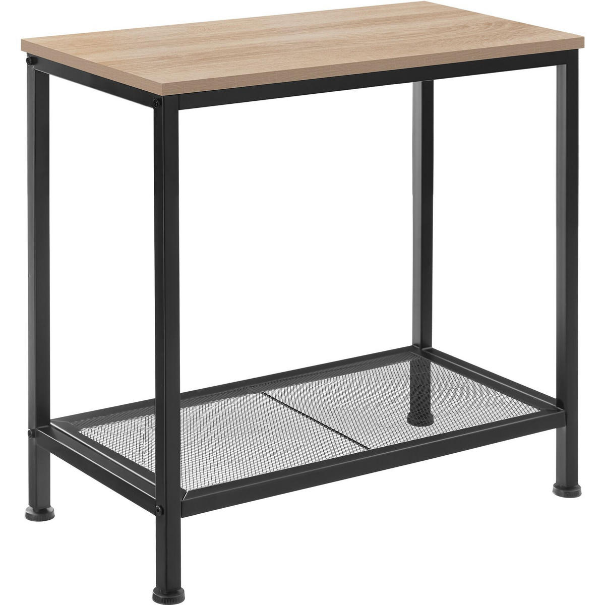 BEISTELLTISCH Filton,60 x 30,5 x 60,5 cm,Industrial Holz hell, Eiche Sonoma - Naturfarben, Holz (60/30.5/60.5cm) - tectake