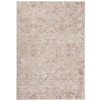 TEPPICH Beige Creme abstrakt - 120 x 170 cm - Ecru/Beige, Textil (120/170cm) - Mazovia