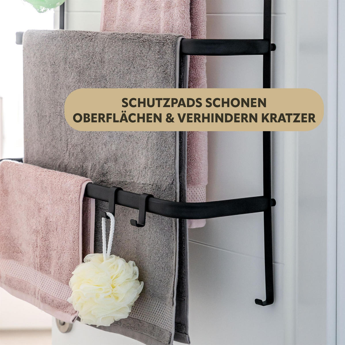 TÜR-HÄNGEREGAL, Metall, schwarz - Schwarz, Metall (65/86/17cm) - bremermann