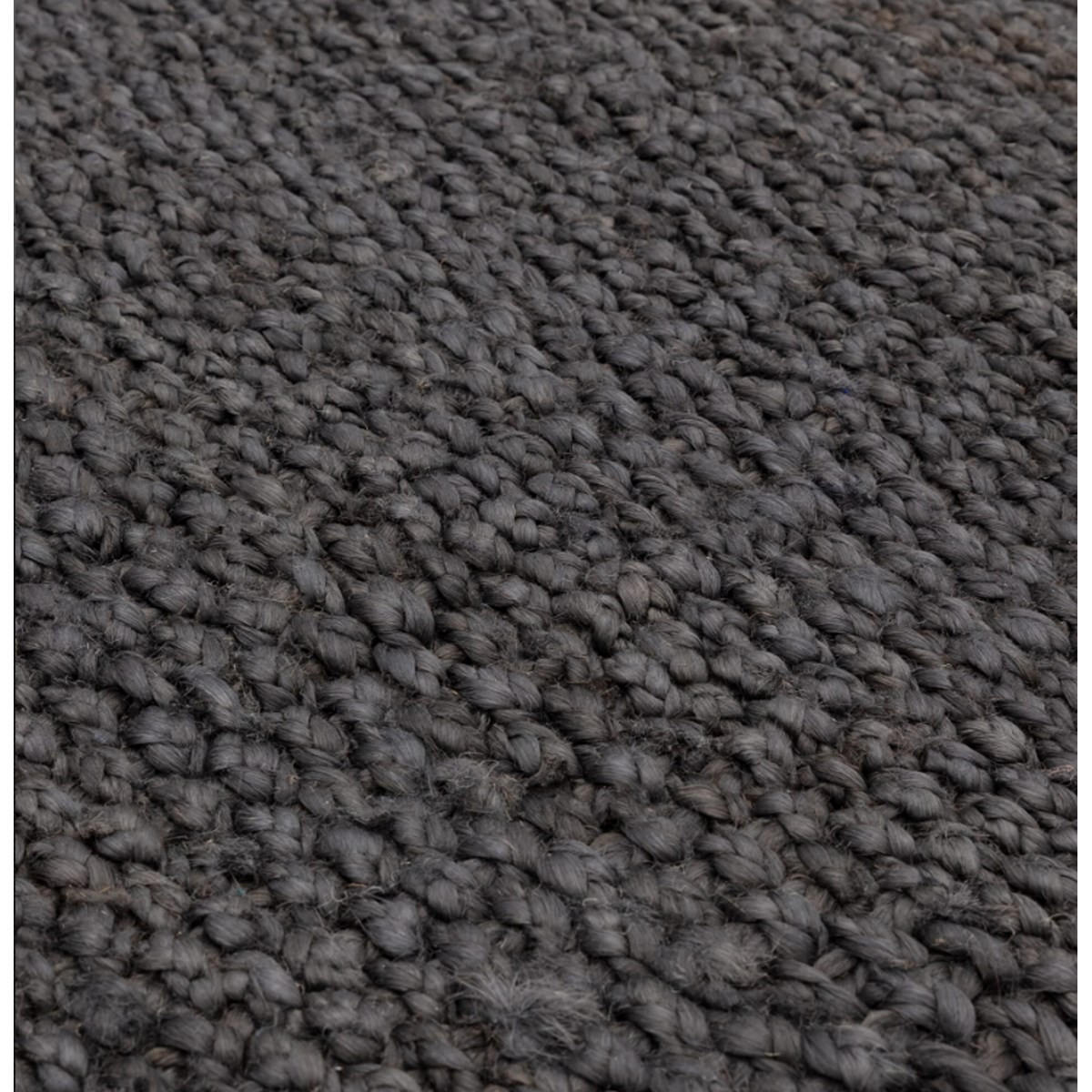 TEPPICH Moderner aus Natural Materials HURST Schwarz 160 x 230 cm - Schwarz, Naturmaterialien (160/230cm) - Novatrend
