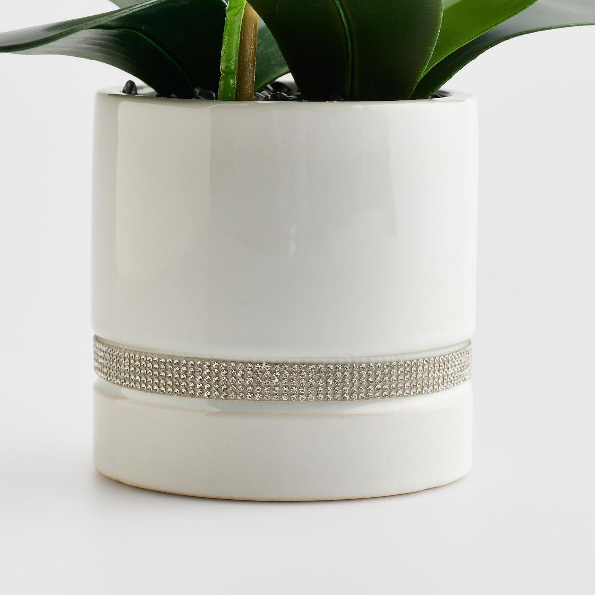 KUNSTPFLANZE Orchibitto new - Weiß, Kunststoff (50cm) - home&you