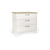 KOMMODE - Weiß/Naturfarben, Holz (90/90/50cm) - MSL wooden furniture