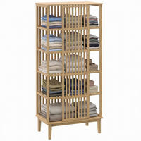 KLEIDERSCHRANK PANG-8N2T5K Naturfarben - Naturfarben, Holz (47.3/175/80cm) - PANGIVO