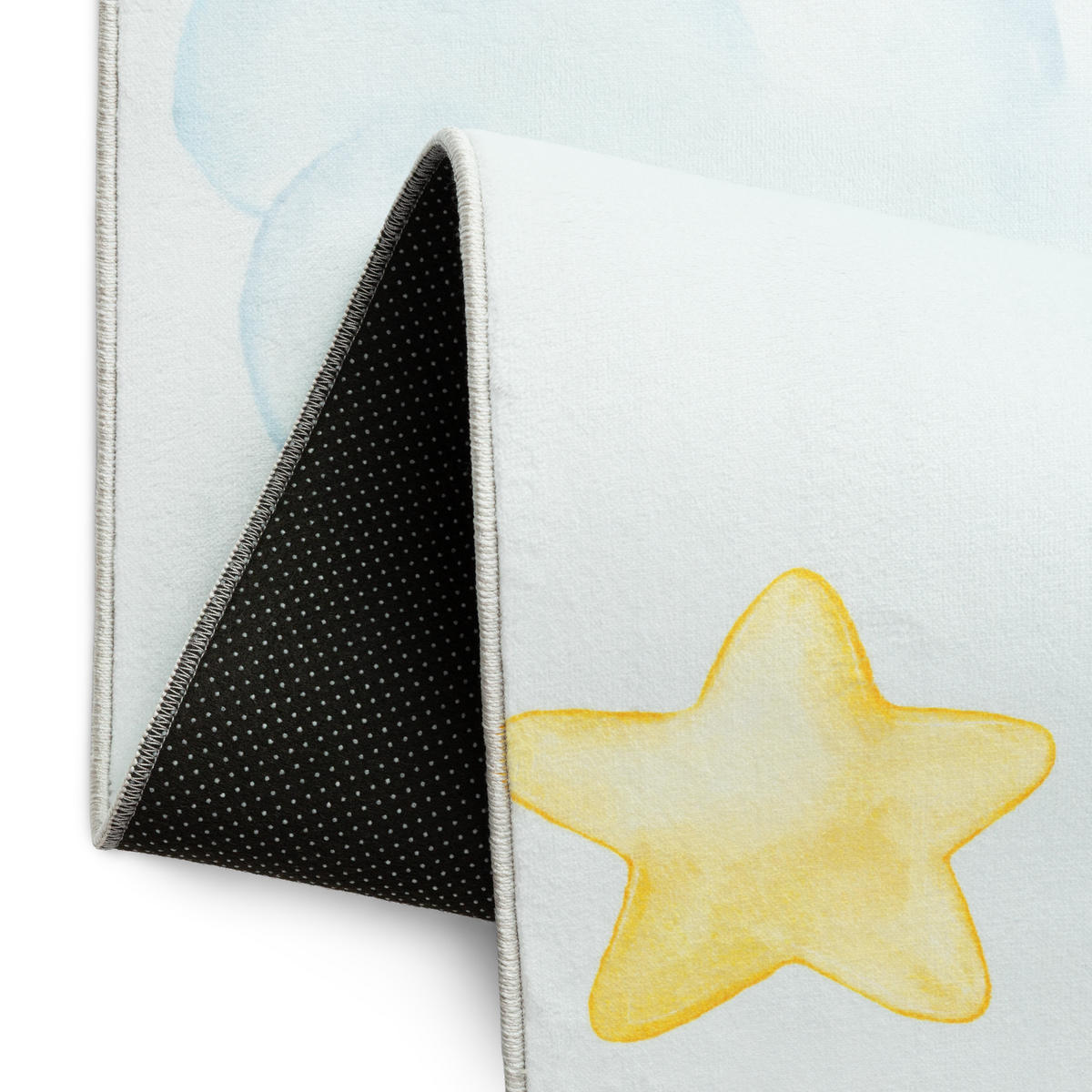 KINDERTEPPICH KIDS Creme Mond 140/200 cm - Creme, Textil (140/200cm) - Tapiso