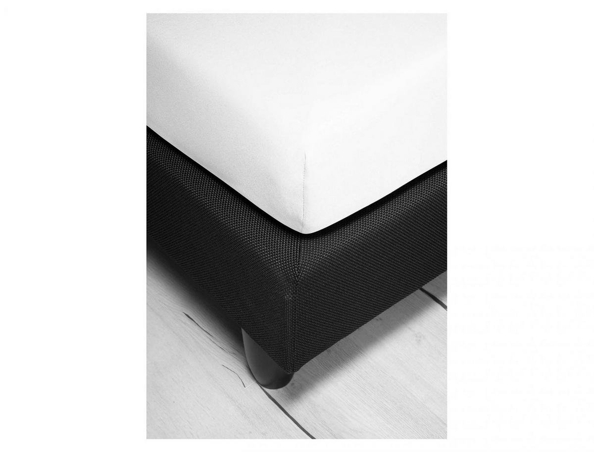 SPANNBETTTUCH VESUV 0012 - Weiß, Textil (190/200cm) - Irisette