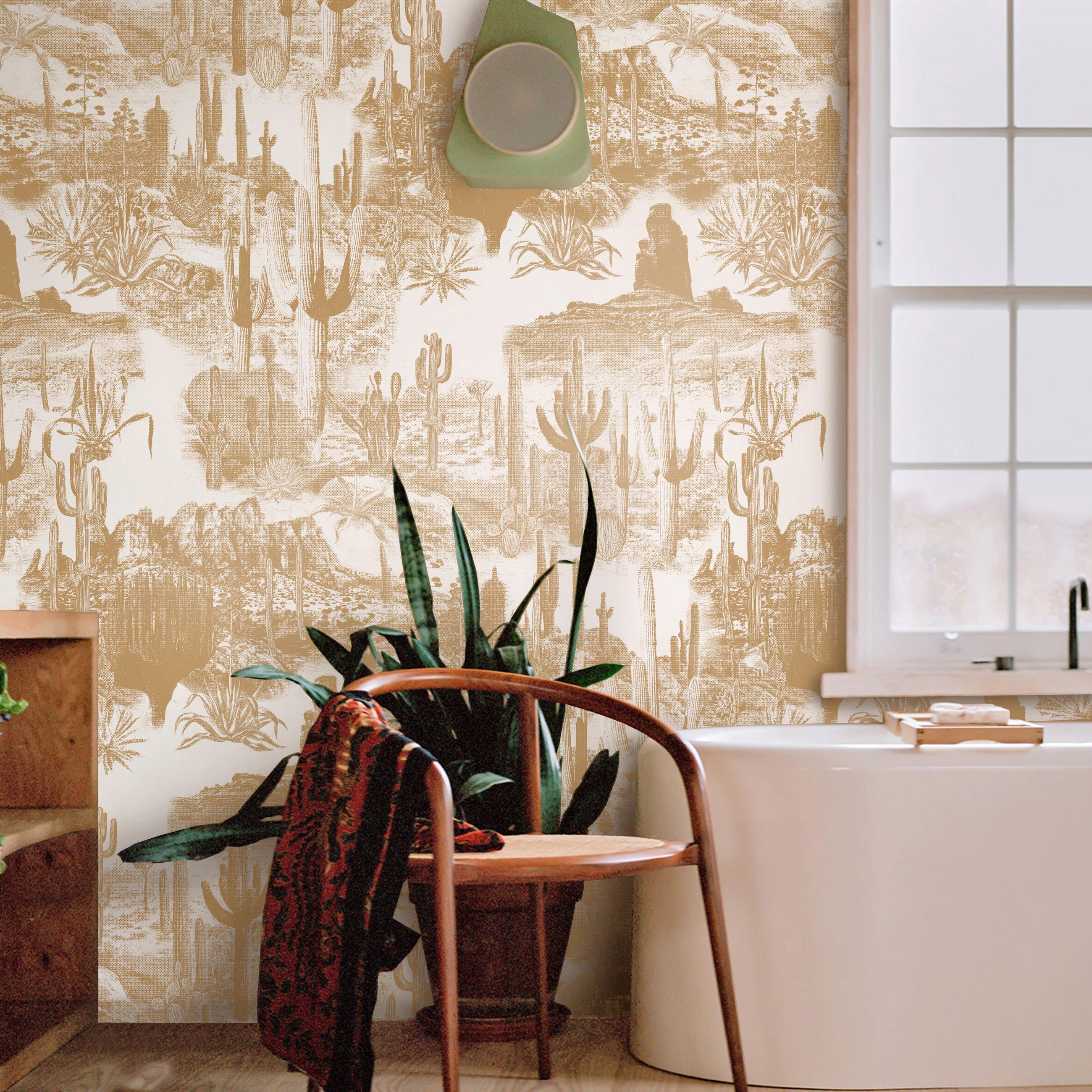 Wallpapers4Beginners Tapete Beige 200x280 cm
