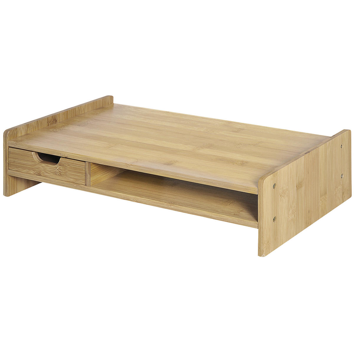 MONITORSTÄNDER DE-08980 Natur - Naturfarben, Naturmaterialien (49/25.5/11.5cm) - ComfortXL