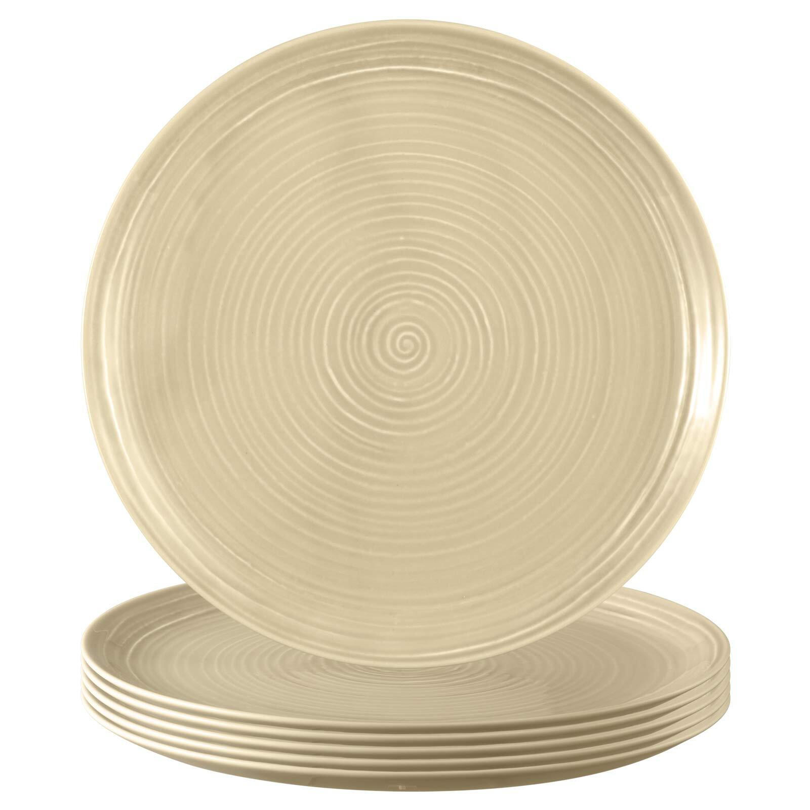 SPEISETELLER Terra Sandbeige ø 27,5 cm 6er Set - Beige, Keramik (27.8cm) - Seltmann Weiden