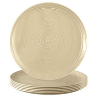 SPEISETELLER Terra Sandbeige ø 27,5 cm 6er Set - Beige, Keramik (27.8cm) - Seltmann Weiden