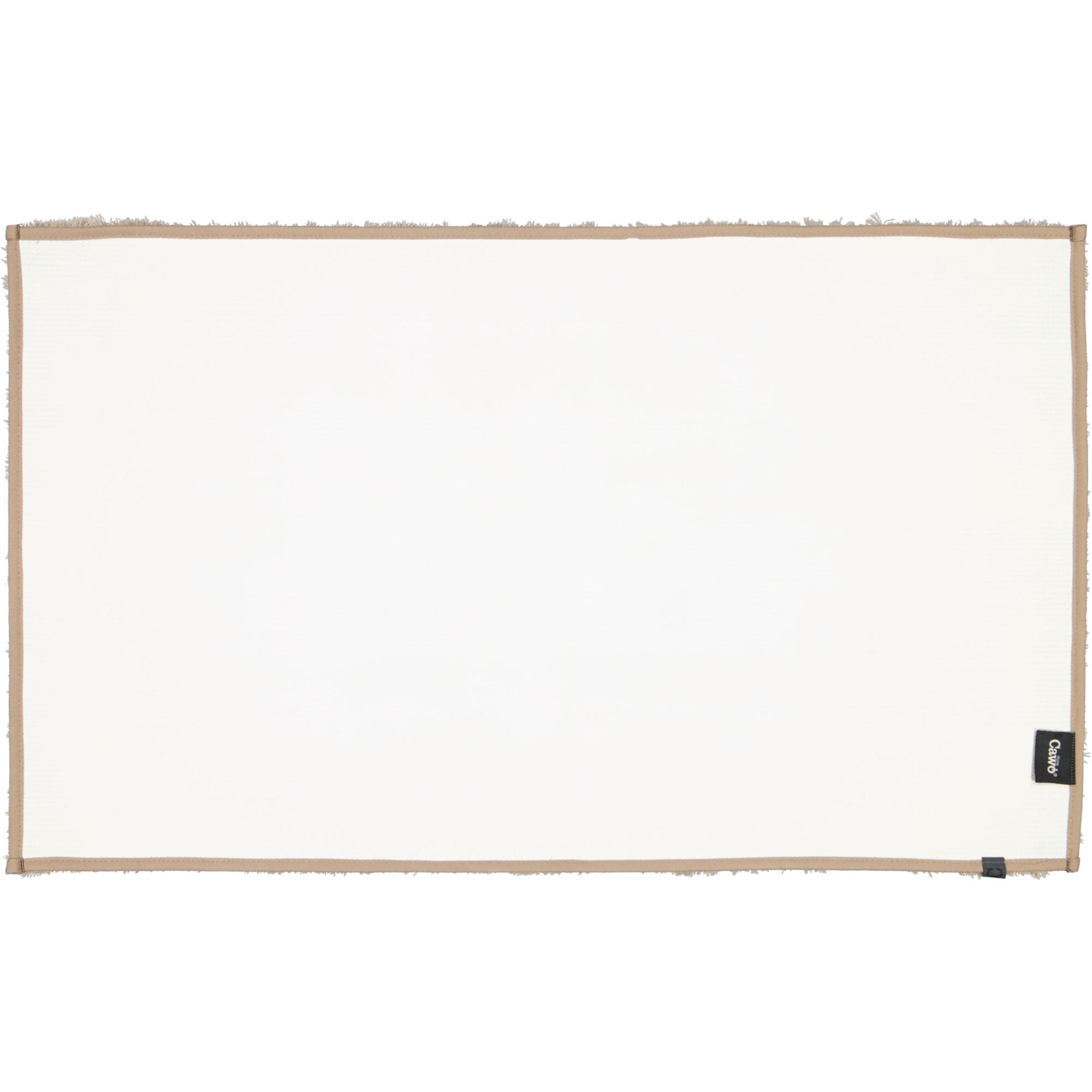 BADTEPPICHE SOLID 1009 CAPPUCCINO - 339 - Braun, Textil (60/100cm) - Cawoe