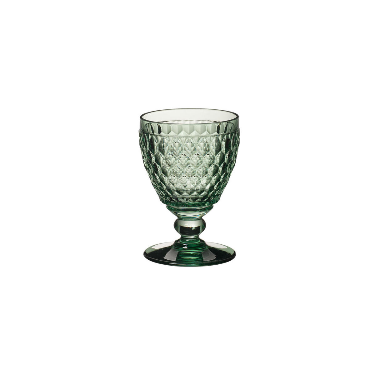 WEIN- & LONGDRINKGLÄSER Boston Coloured grün 12er Set - Grün, Glas - Villeroy & Boch