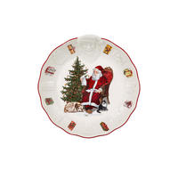 SCHALE MIT SANTA RELIEF Toy's Fantasy bunt ø 24,5 cm - Multicolor, Keramik (24.5cm) - Villeroy & Boch