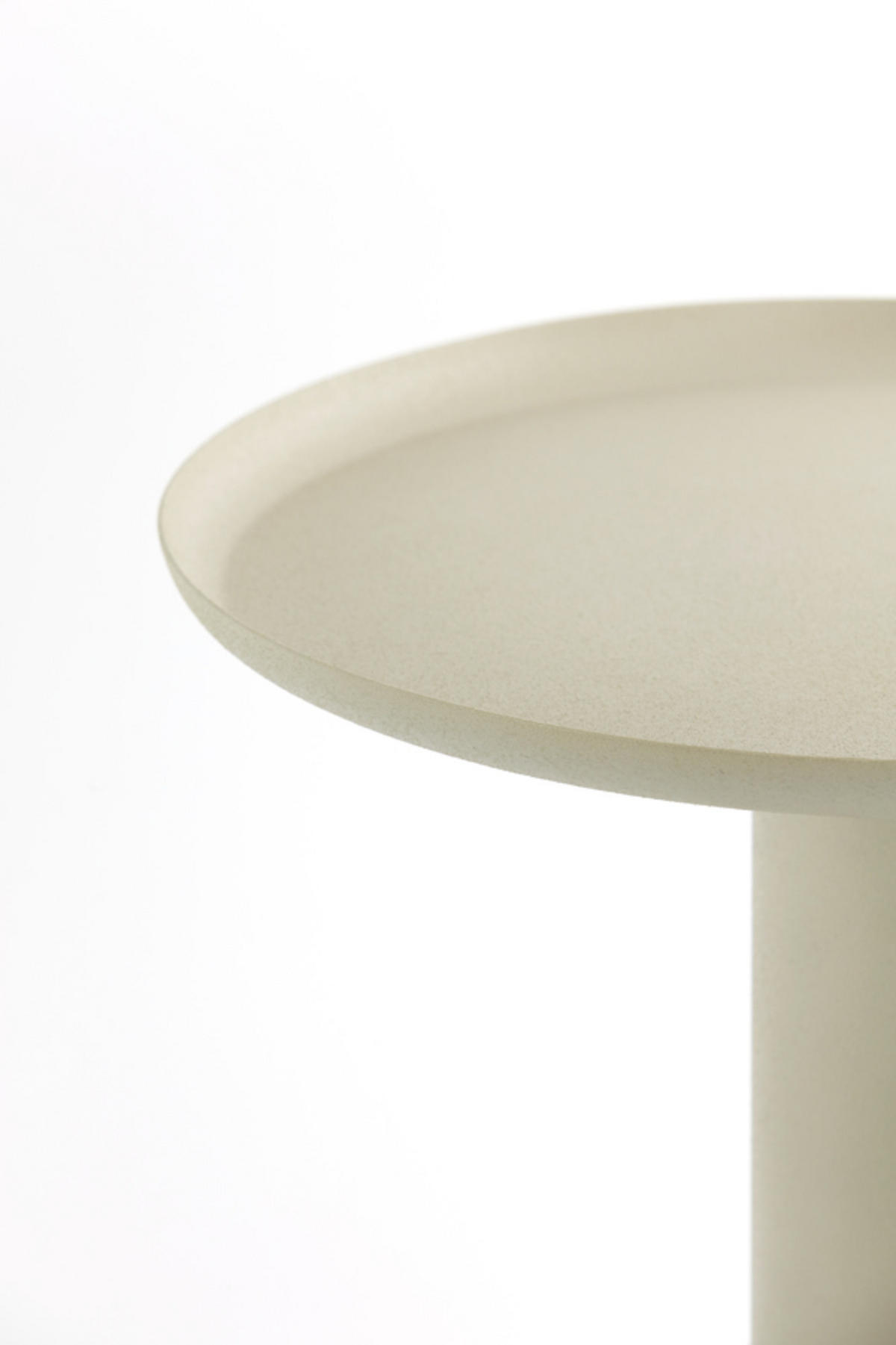 BEISTELLTISCH Milaki Grau Ø39/52 cm - Grau, Metall (39/39/52cm) - Light & Living