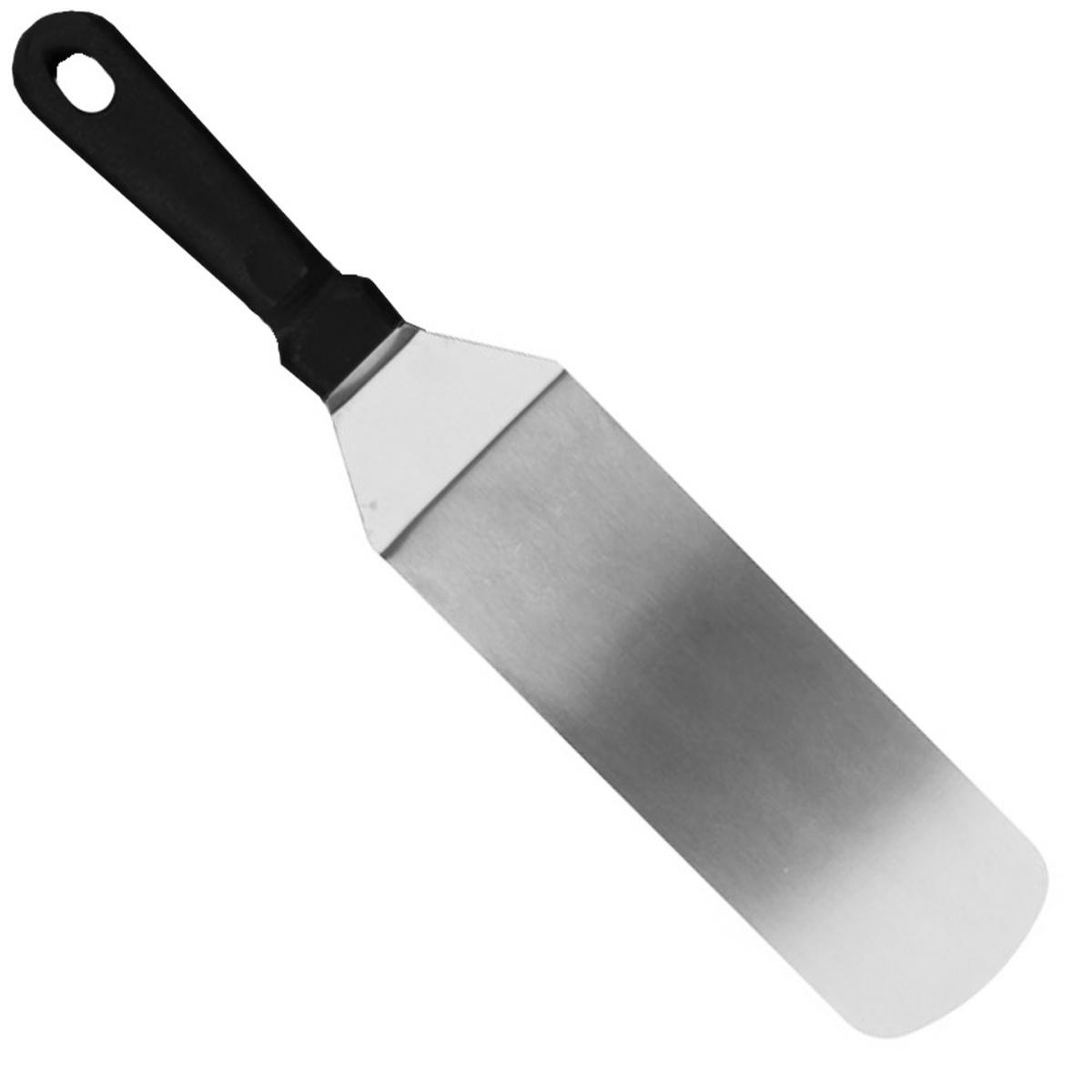 BBQ-SPACHTEL Basic Schwarz 10/4/46 cm Metall - Schwarz, Metall (4/46/10cm) - Mondex