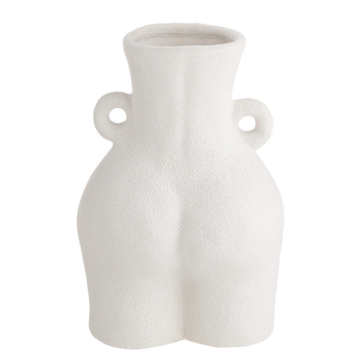 VASE Kim - Weiß, Keramik (28cm) - Butlers
