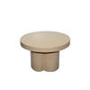 COUCHTISCH Noa Beige 56.5 /56.5 /35.5 cm - Beige, Metall (56.5/56.5/35.5cm) - Livingfurn