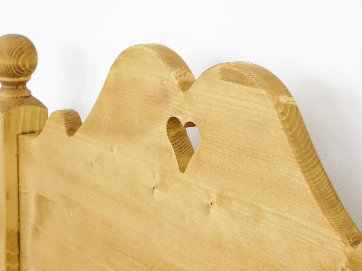 BETT aus Massivholz MEXICANA - Honig, Holz (90/200cm) - Seart