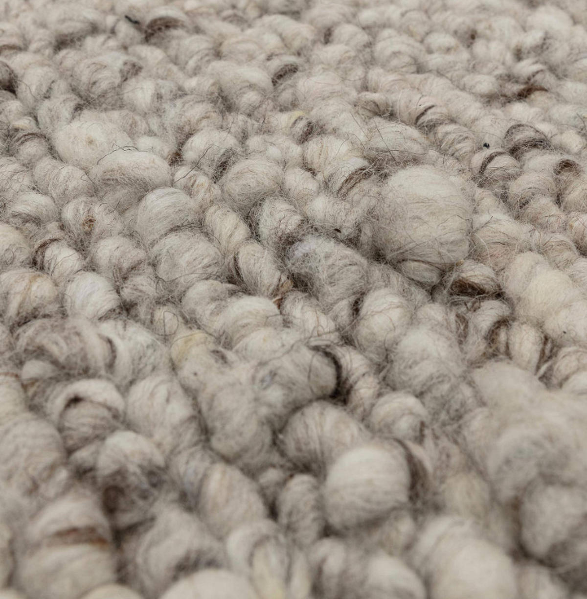 TEPPICH Wohn-/Schlafzimmer DAREL Grau 120x170 cm - Grau, Naturmaterialien (120/170cm) - Novatrend
