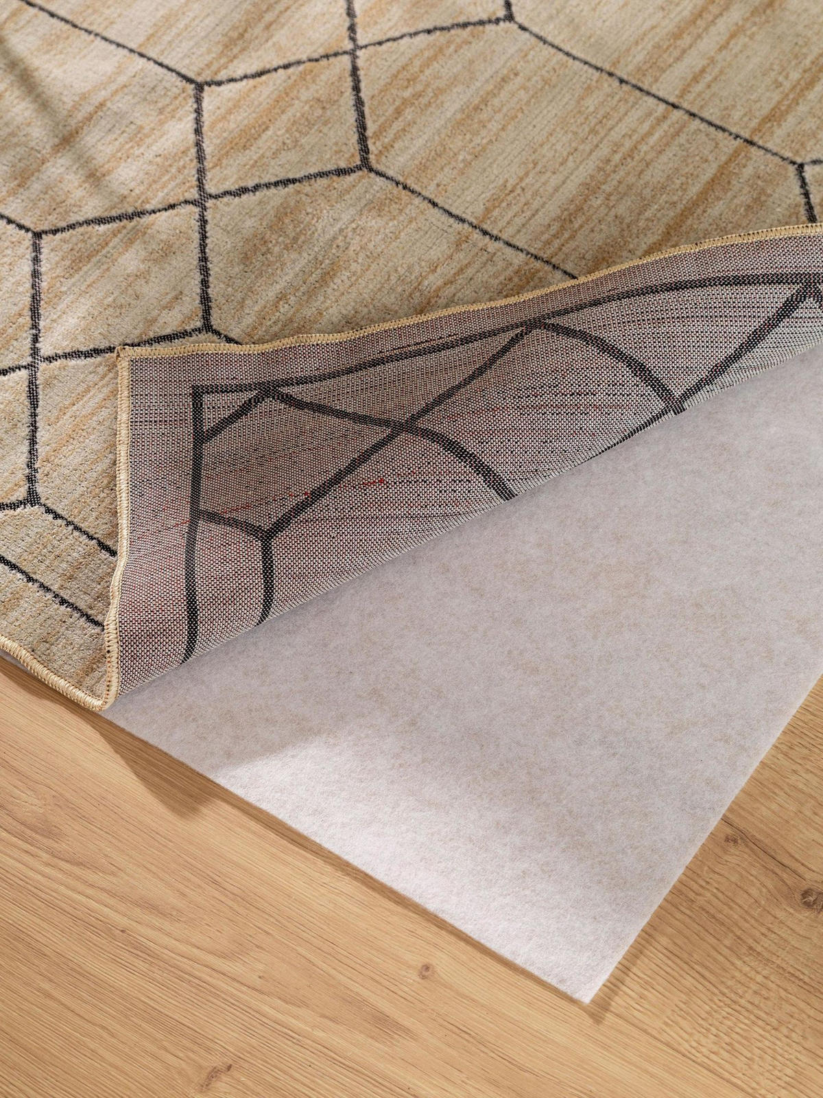 TEPPICH Teppich Daisy Beige - Beige, Textil (100/1cm) - KUNSTLOFT