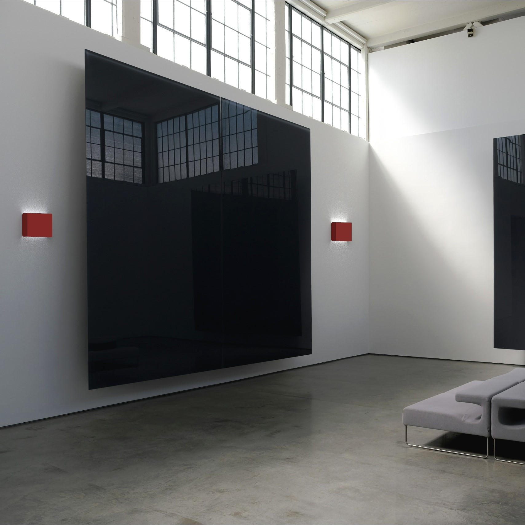 LED-WANDLEUCHTE - Rot, Metall (15.4/11/3.6cm) - Lumicom