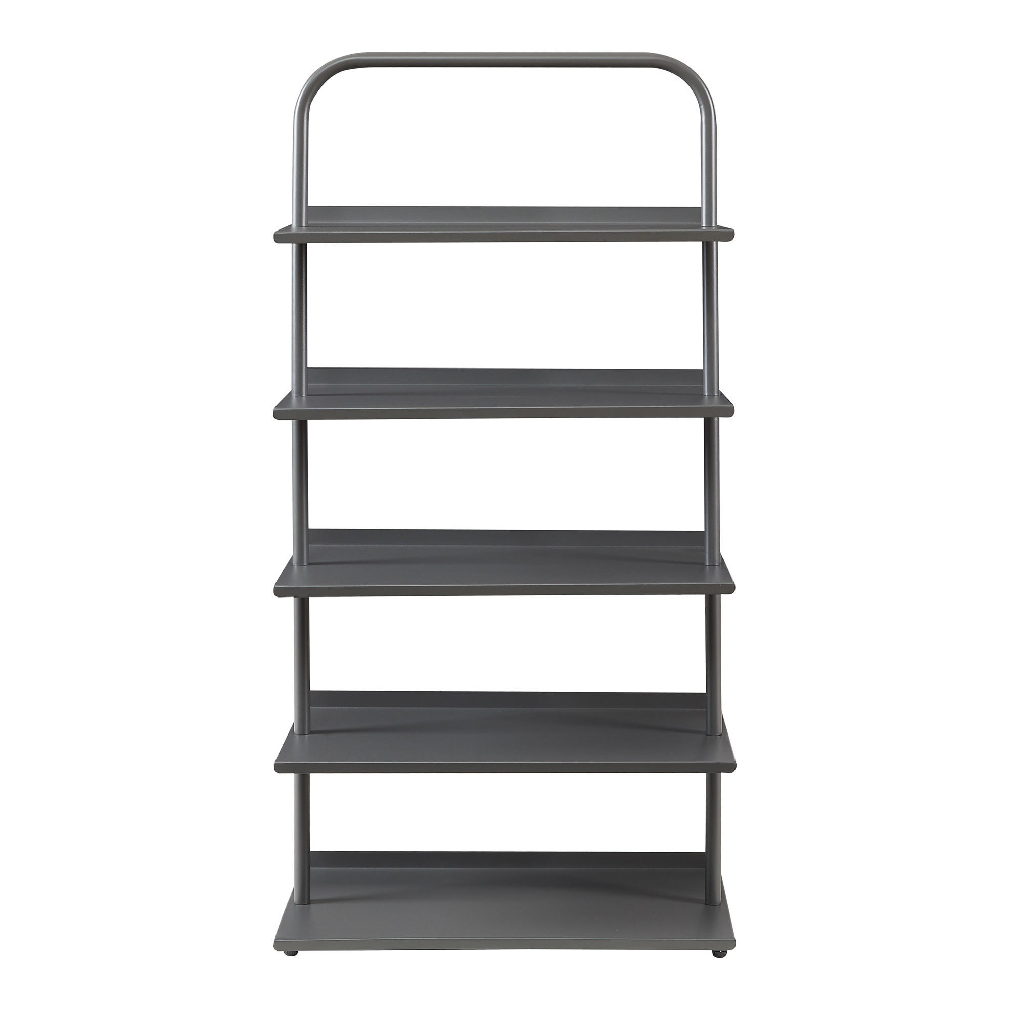 [en.casa] Schuhregal Anthrazit 60x119x32 cm