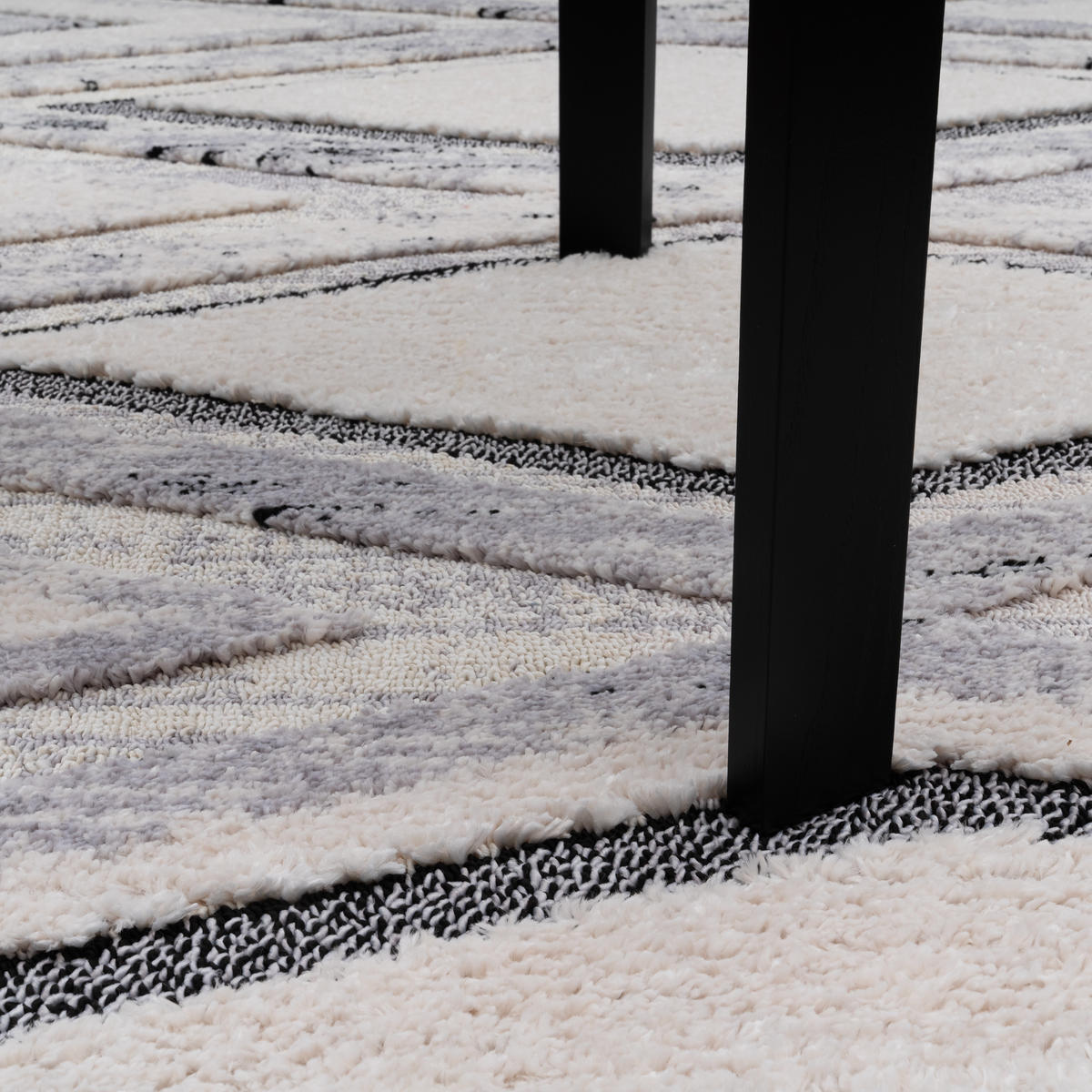 KURZFLORTEPPICH 80/150 cm Epperson 944 - Grau, Textil (80/150cm) - Paco Home