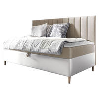 BOXBETT Maja Junior 2 - Creme/Weiß, Holz (90/200cm) - MIRJAN24