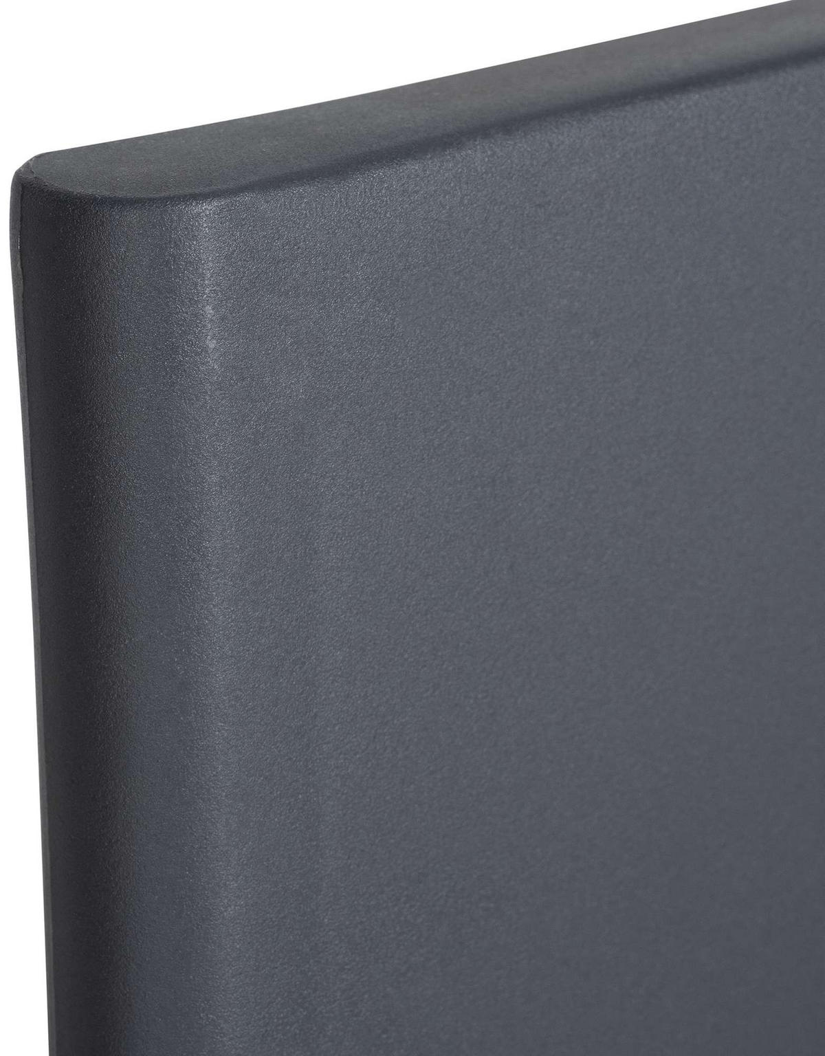 BARHOCKER Metall grau - Chromfarben/Grau, Metall (43/114/41cm) - CLP