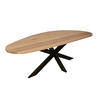 ESSTISCH Lou Braun 110/240/76 cm - Braun, Holz (110/240/76cm) - Starfurn