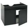 WASCHBECKENUNTERSCHRANK Schwarz - Schwarz, Holzwerkstoff (59/48/45cm) - MCW