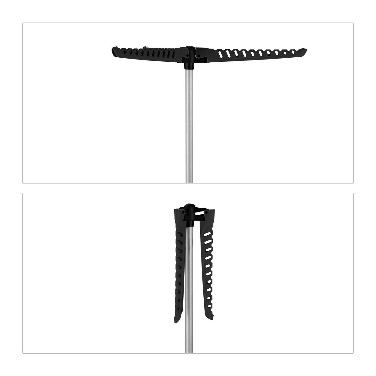 ŽEHLIACI sušiak - viacfarebná, kov/plast (62/129/62cm) - Relaxdays