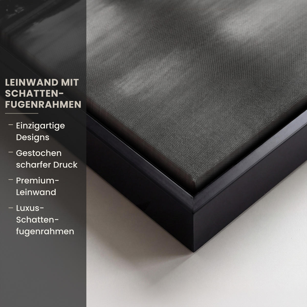 LEINWAND Bilder mit Rahmen - New York - Brücke - Brooklyn - Schwarz und weiß - Architektur - 100x70 - Schwarz, Textil (100/70cm) - MuchoWow
