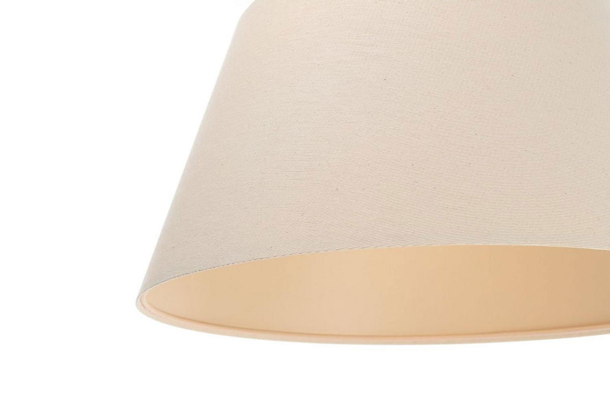 HÄNGELEUCHTE Beige 50/25 cm - Beige, Kunststoff (50/1/25cm) - ONZENO