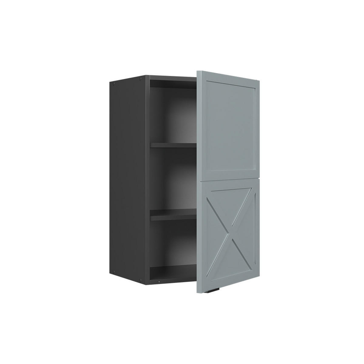 HÄNGESCHRANK Fame-Line Hellblau-grau 45 cm - Anthrazit/Blaugrau, Holzwerkstoff (45/72/34.1cm) - Vicco