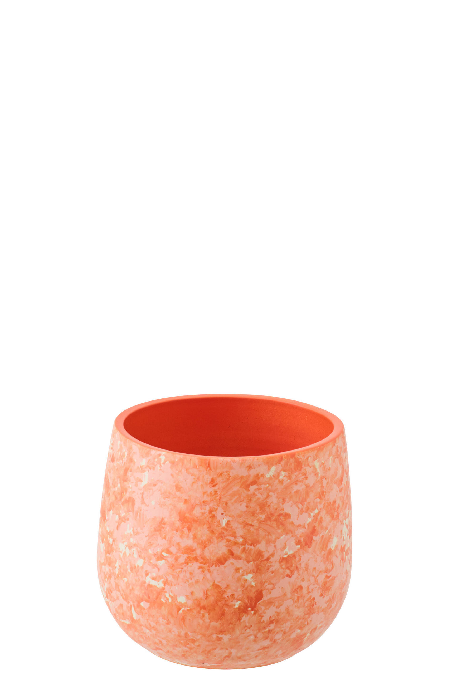BLUMENTOPF OW Orange - Orange, Keramik (16/14cm) - J-Line