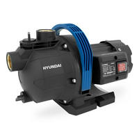 GARTENPUMPE GP80037 (800W, 3.600 l/h, Förderhöhe max. 40m, Ansaughöhe max. 7m) - Schwarz, Kunststoff (19.8/20.7/34.6cm) - HYUNDAI