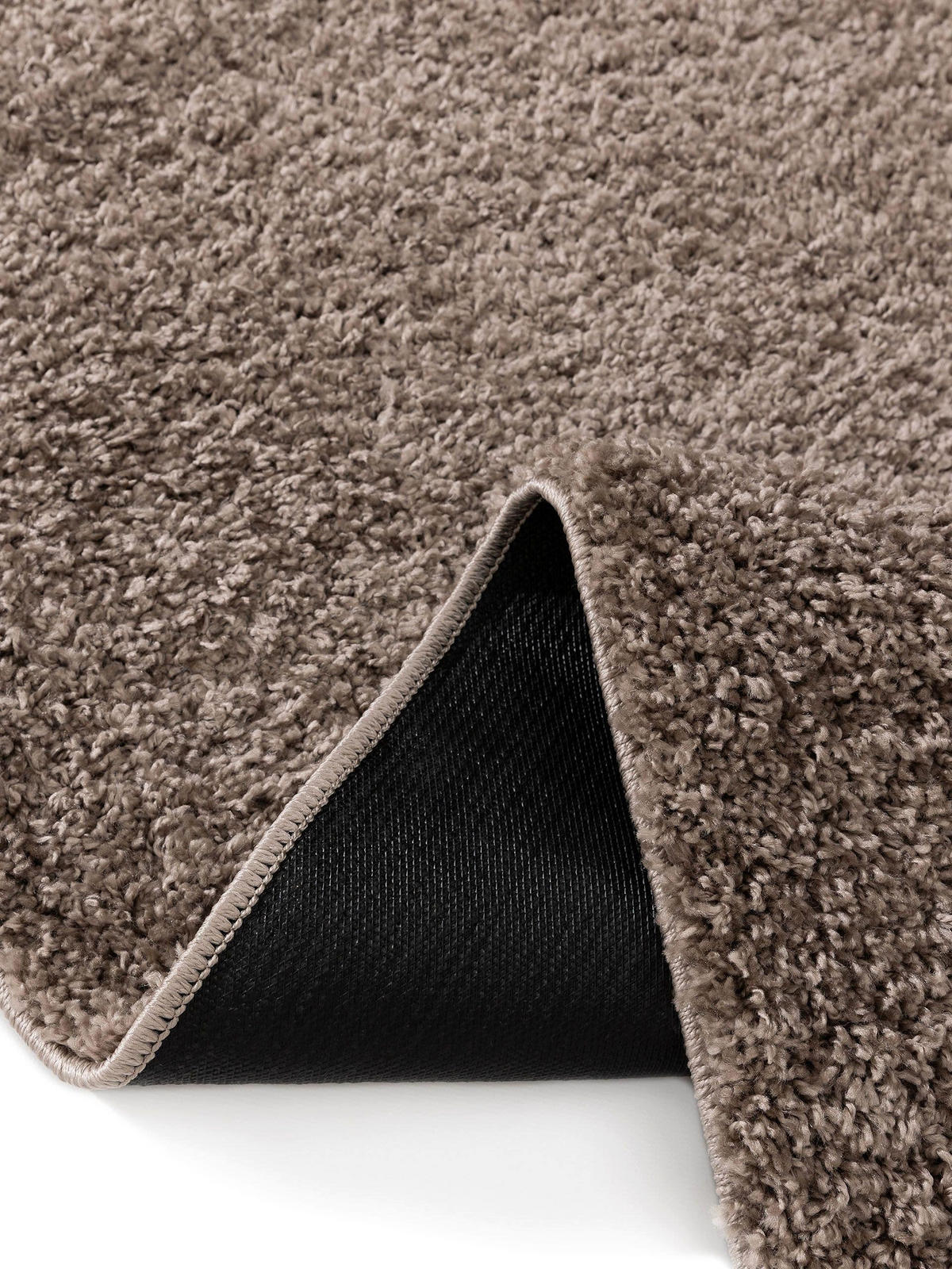 HOCHFLORTEPPICH Soho Taupe 250x300 cm - Taupe, Kunststoff (250/300cm) - benuta